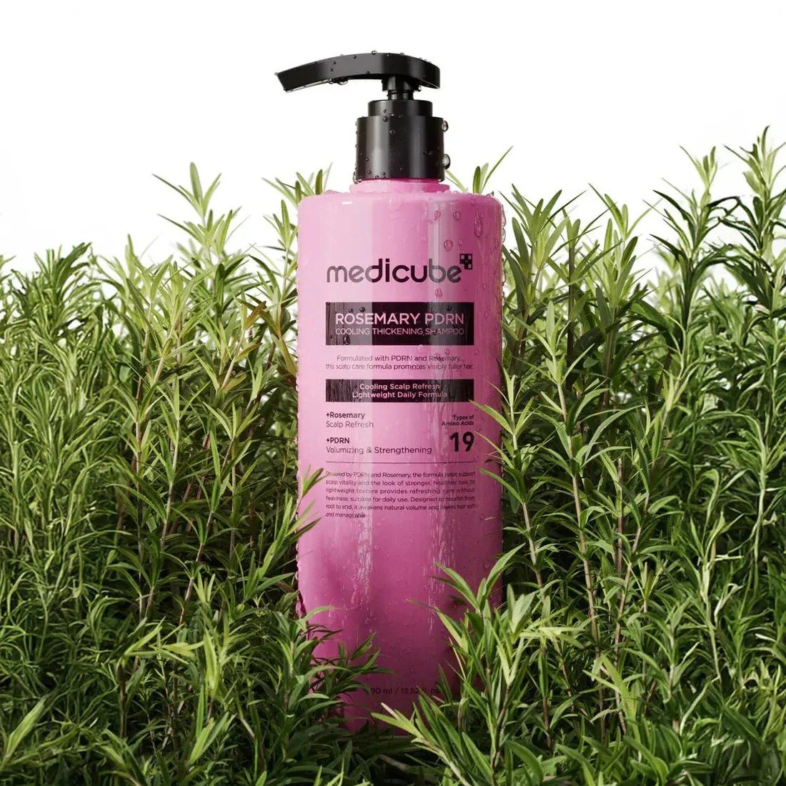 Medicube Rosemary PDRN Cooling Thickening Shampoo (400ml) - Image 2