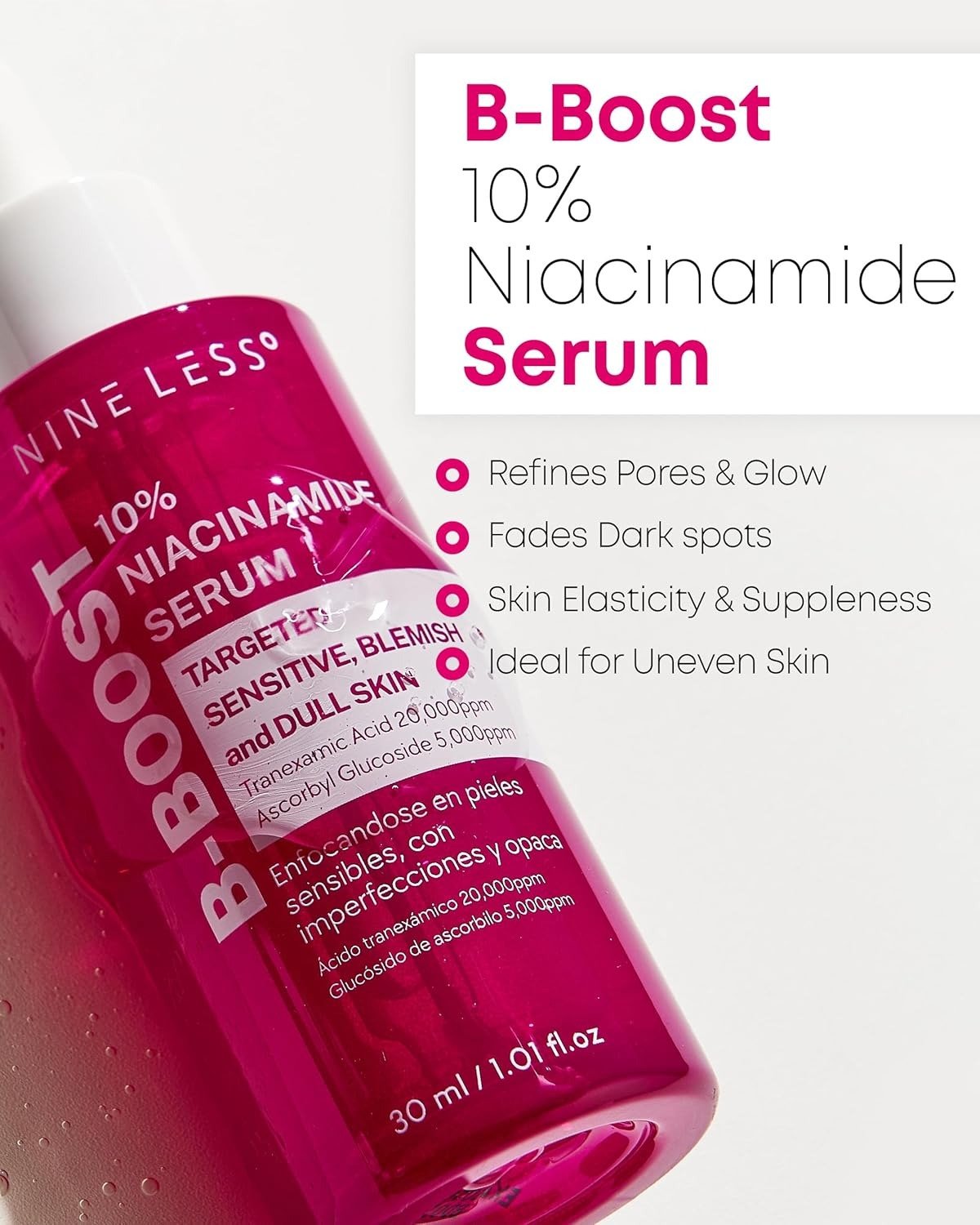 Nineless B-Boost 10% Niacinamide Serum (30ml) - Image 2