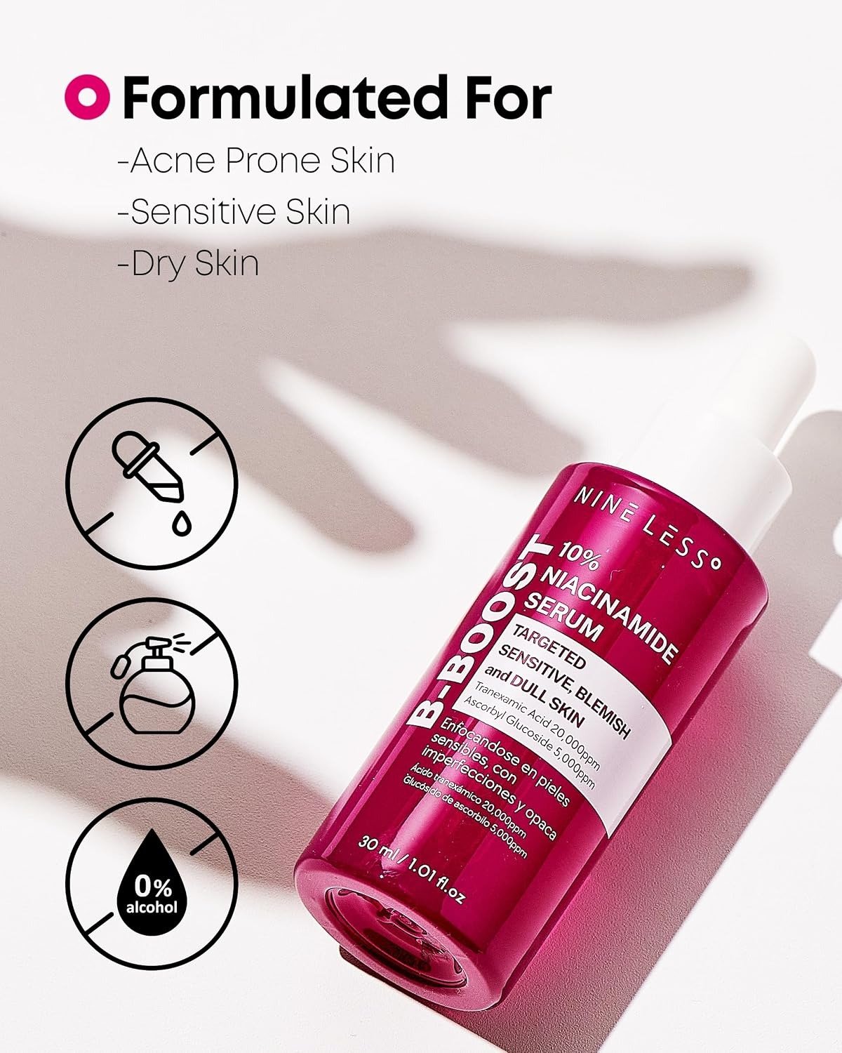 Nineless B-Boost 10% Niacinamide Serum (30ml) - Image 4