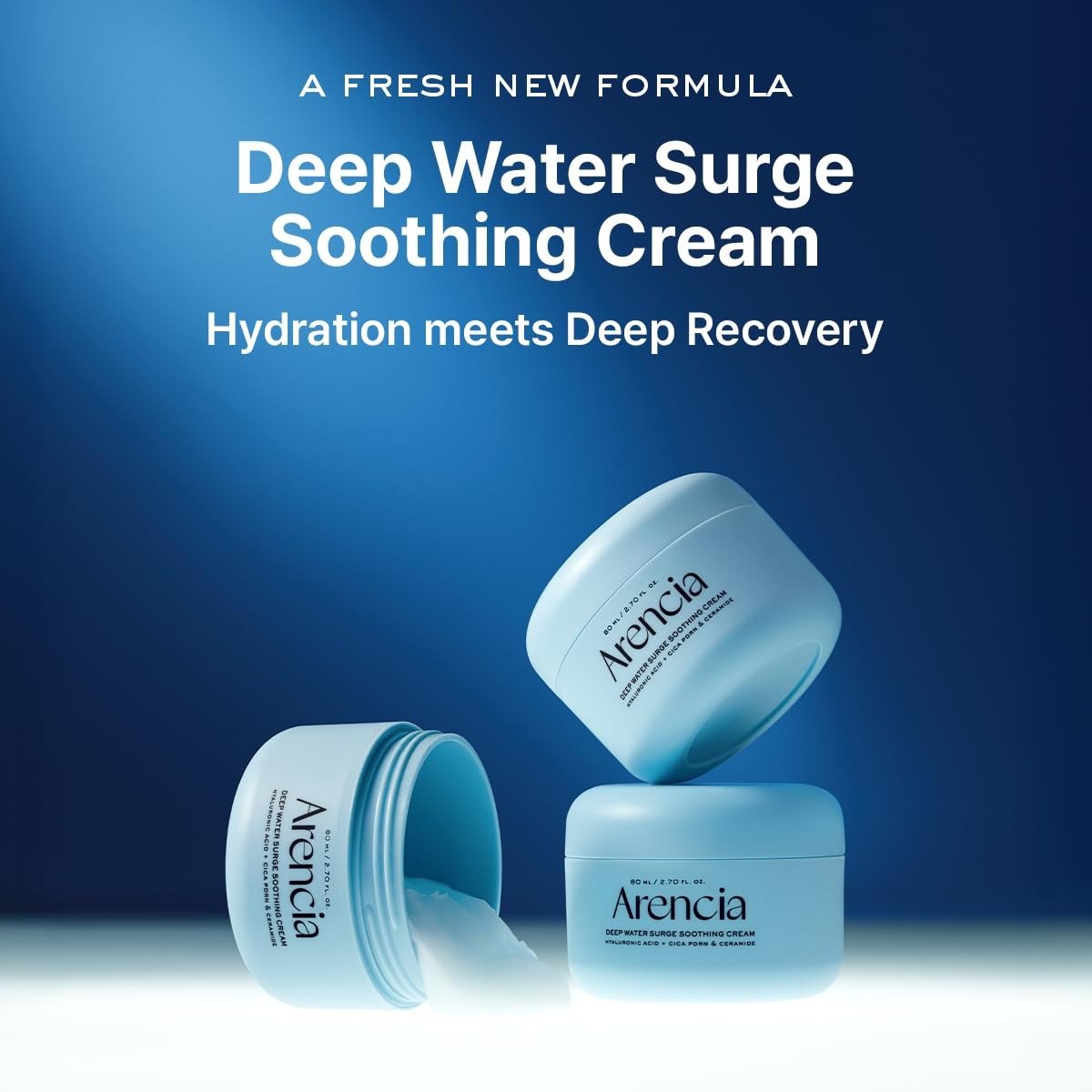 Arencia Deep Water Surge Soothing Cream (110ml) - Image 3