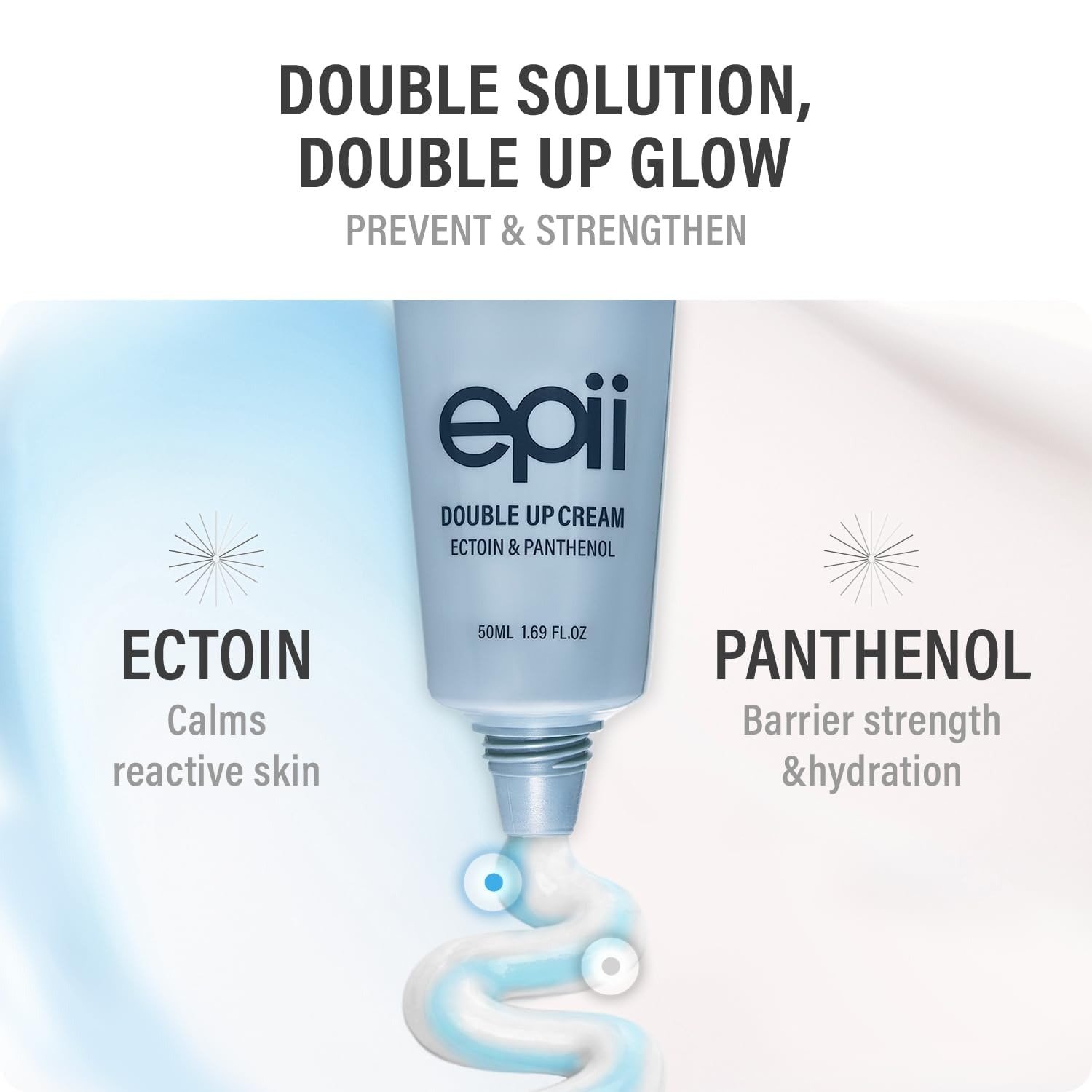 epii Double Up Cream (Ectoin & Panthenol) (50 ml) - Image 3