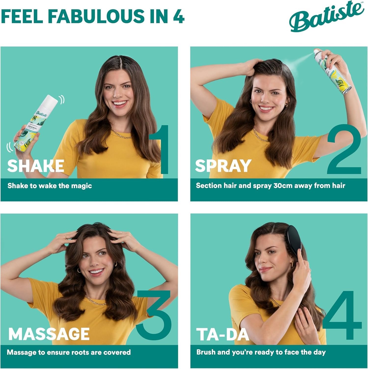 Batiste Dry Shampoo Hydrating 200ml - Image 5