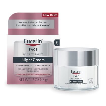 Eucerin Q10 Anti-Wrinkle Night Cream (1.7 oz)