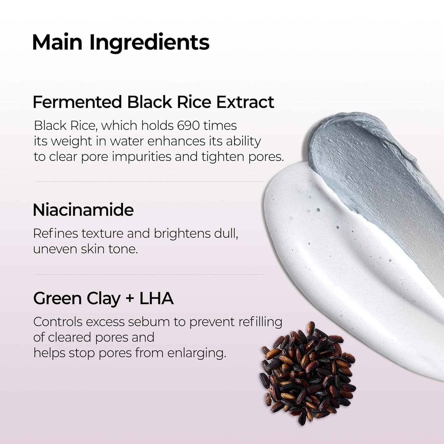Dr. Melaxin Peel Shot Black Rice Mochi Whip Cleanser (100ml) - Image 3
