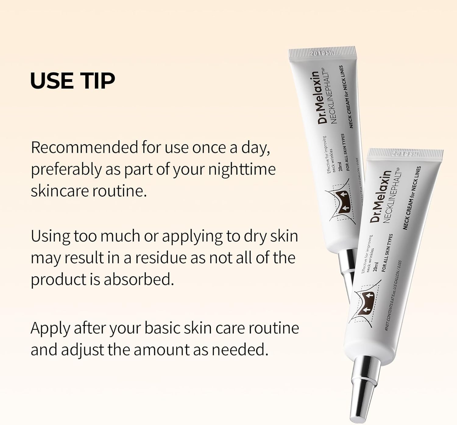 Dr. Melaxin Necklinephalt Spicule Neck Cream (20g - Image 7