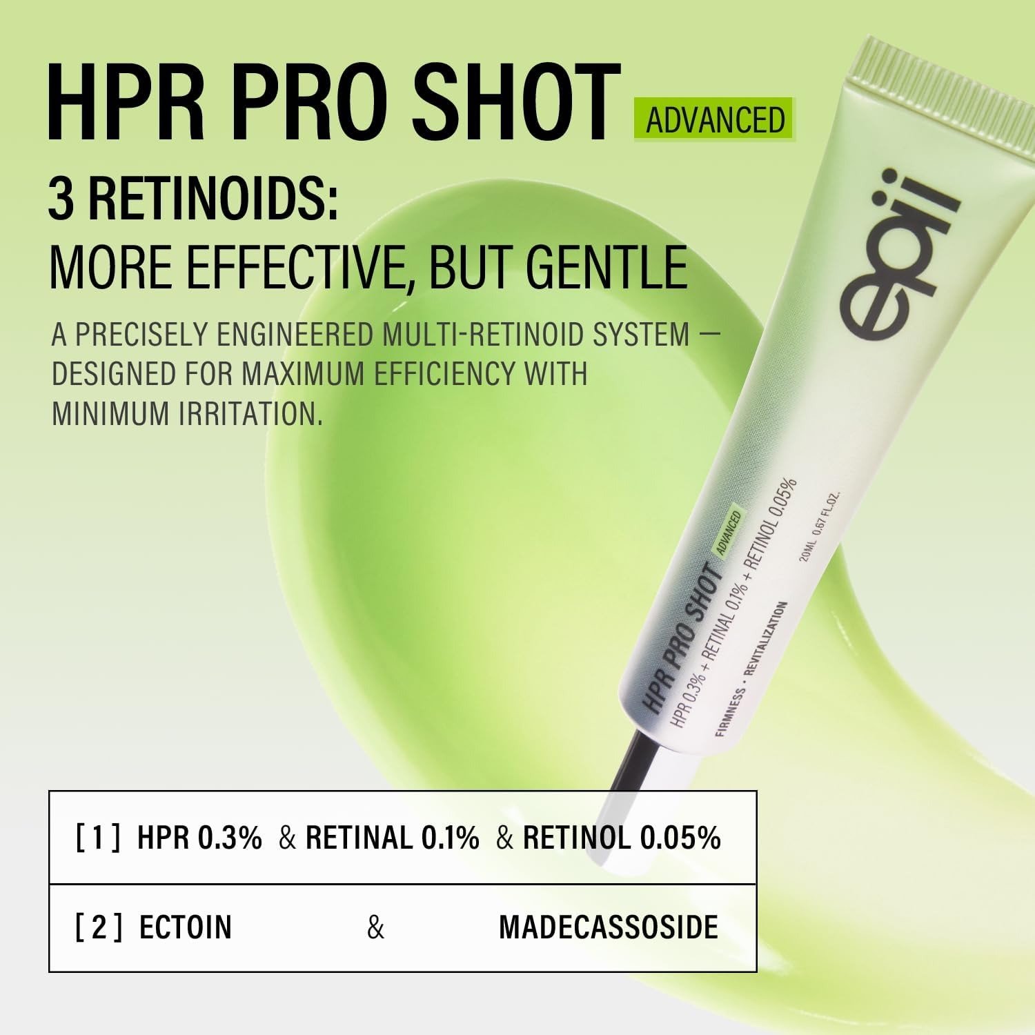 epii HPR Pro Shot Triple Retinoid Serum (20ml) - Image 5