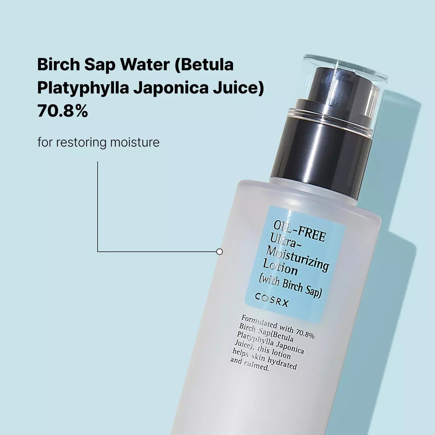 COSRX Oil-Free Ultra-Moisturizing Lotion with Birch Sap (100ml) - Image 3
