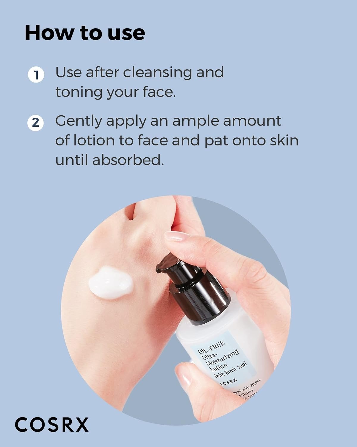 COSRX Oil-Free Ultra-Moisturizing Lotion with Birch Sap (100ml) - Image 6