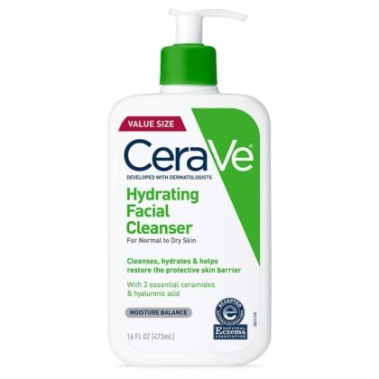 CeraVe Hydrating Facial Cleanser (473ml / 16 oz)