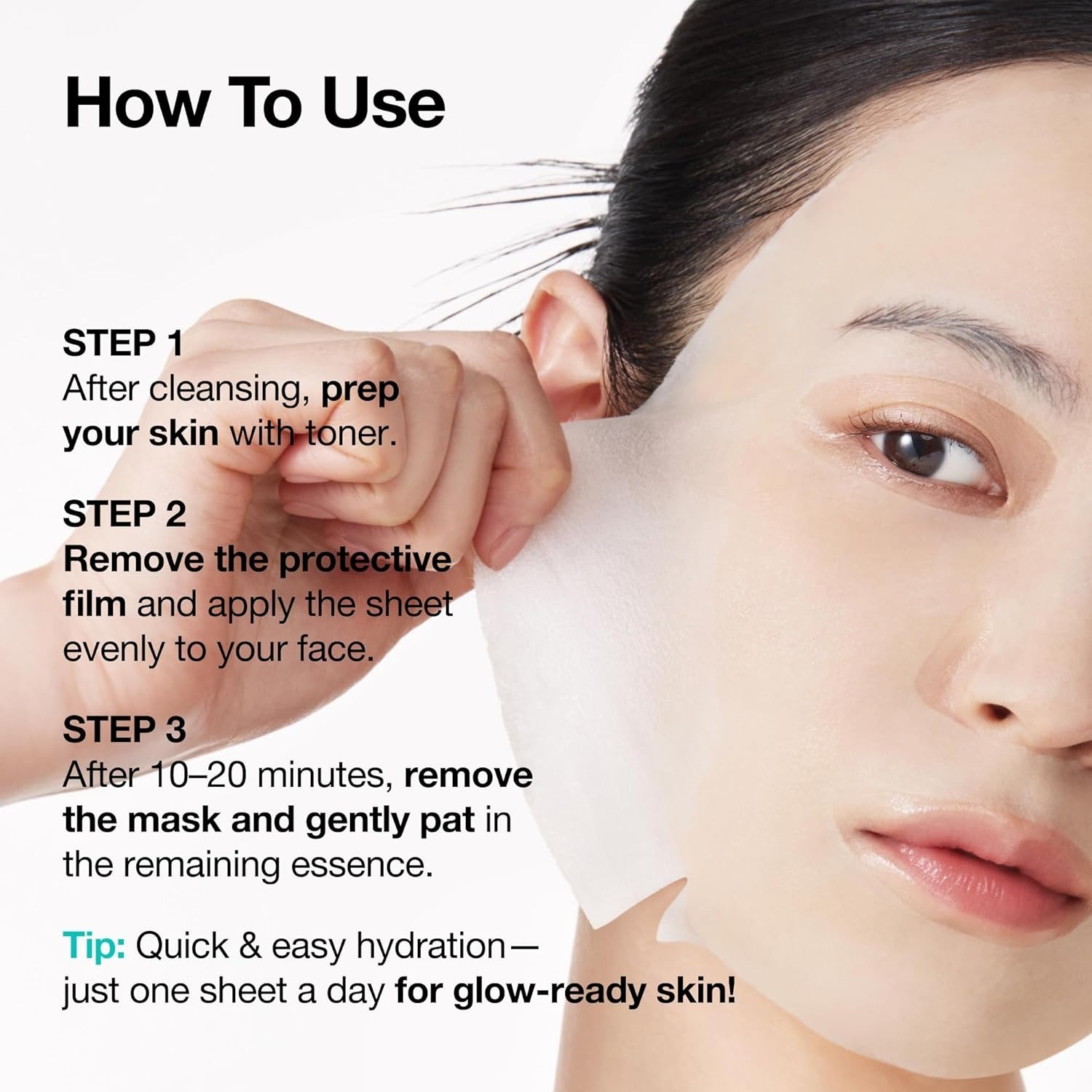 Anua PDRN Hyaluronic Acid Capsule 100 Serum Mask (23ml) - Image 2