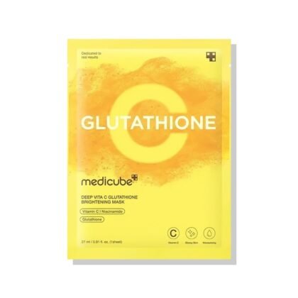 Medicube Deep Vita C Glutathione Brightening Mask 27ml