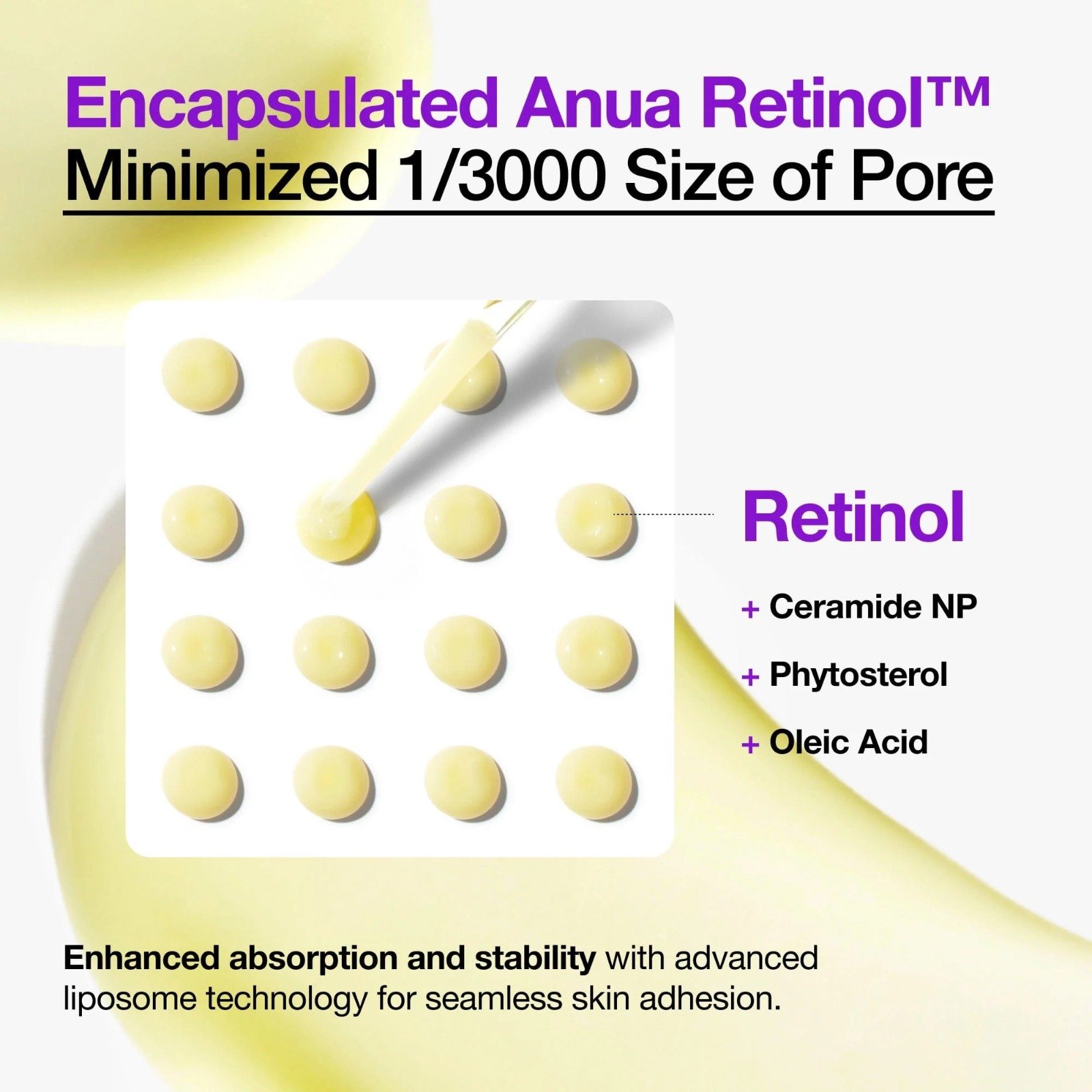 Anua Retinol 3 Peptide Night Repair Cream - Image 3