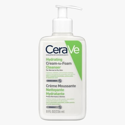 CeraVe Hydrating Cream-to-Foam Cleanser 236ml
