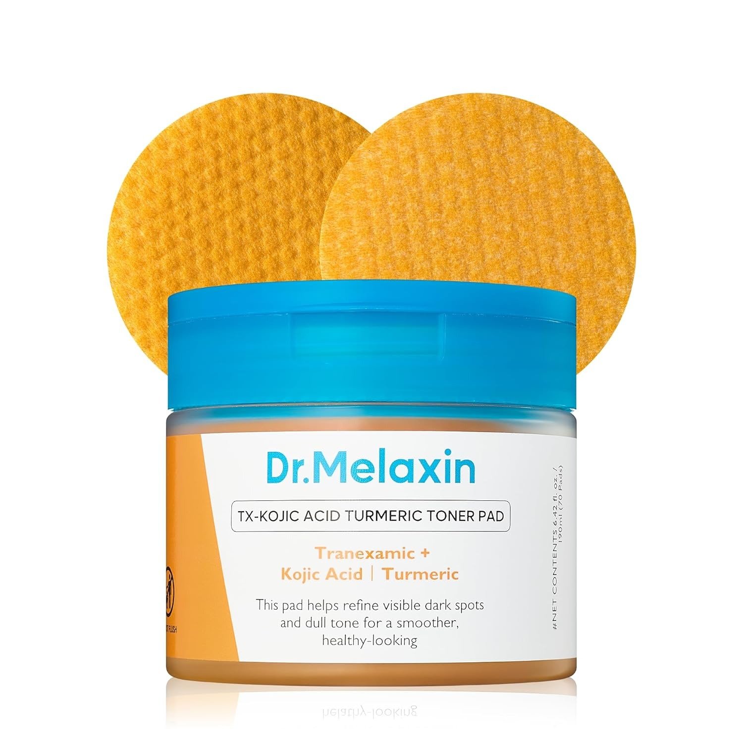 Dr. Melaxin TX-Kojic Acid Turmeric Toner Pad (70 pads / 190ml)