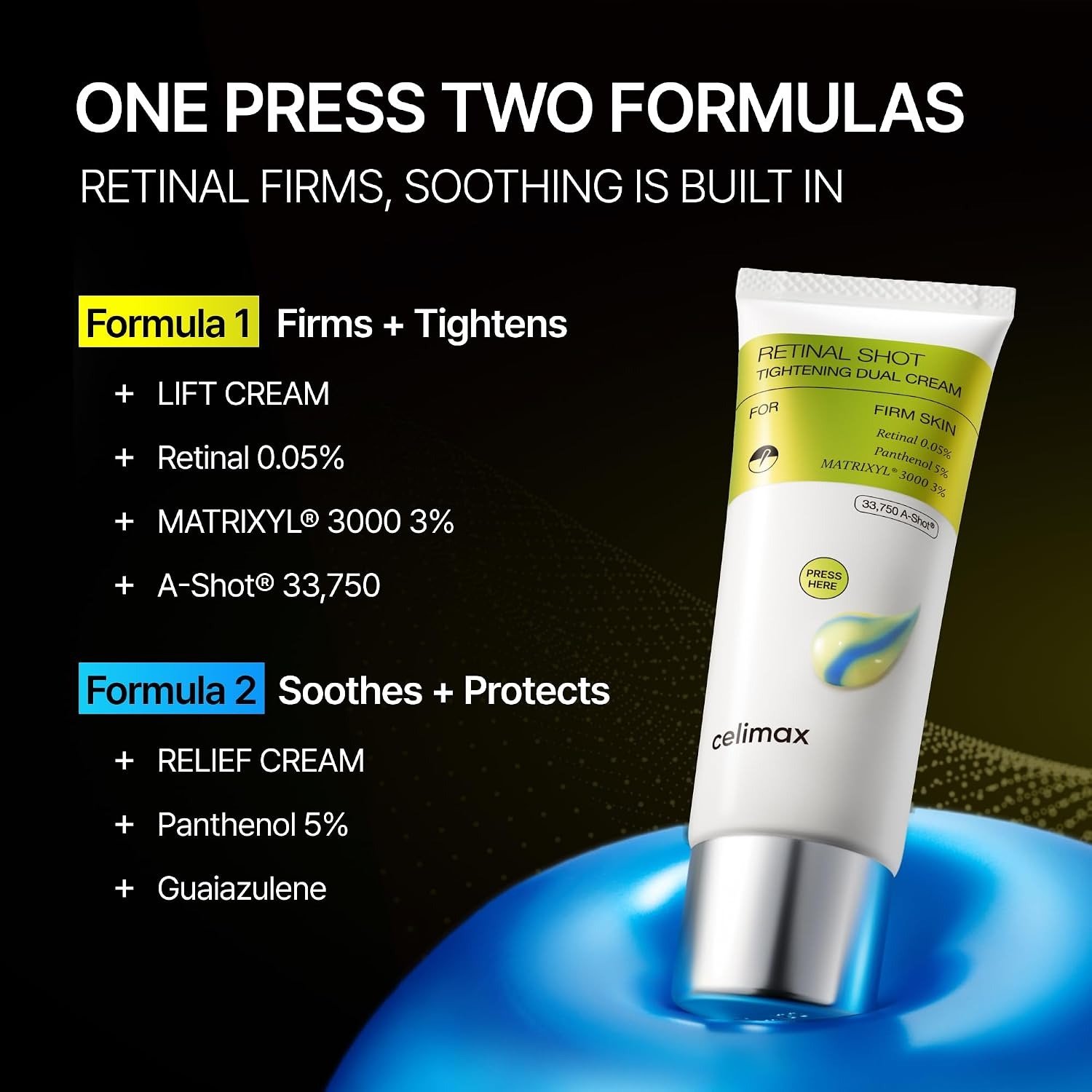 Celimax The Vita-A Retinal Shot Tightening Dual Cream - Image 4