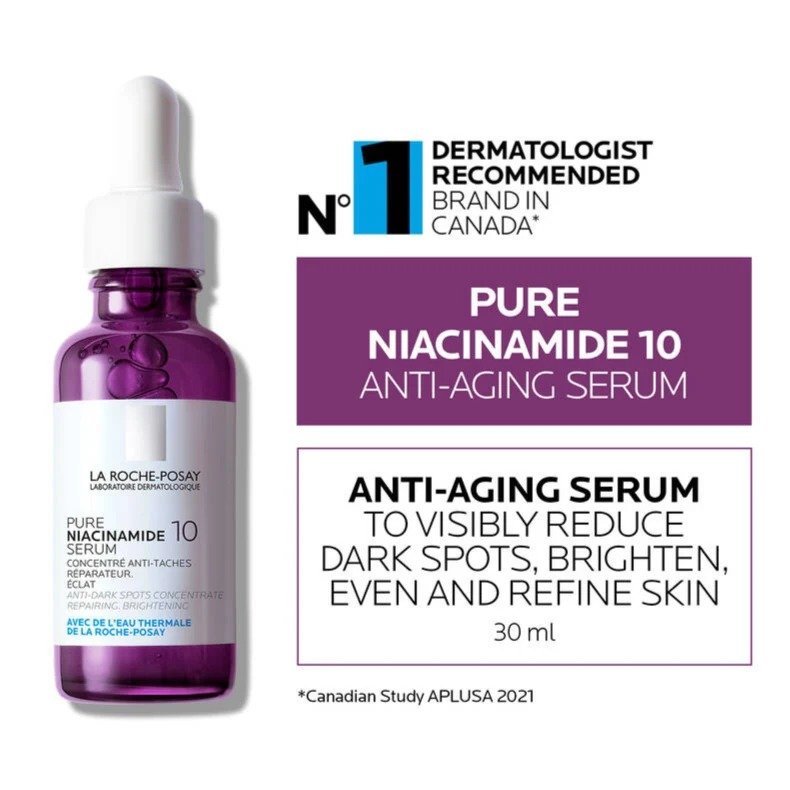 La Roche Posay Niacinamide 10% Pure Serum for Dark Spots - Image 4