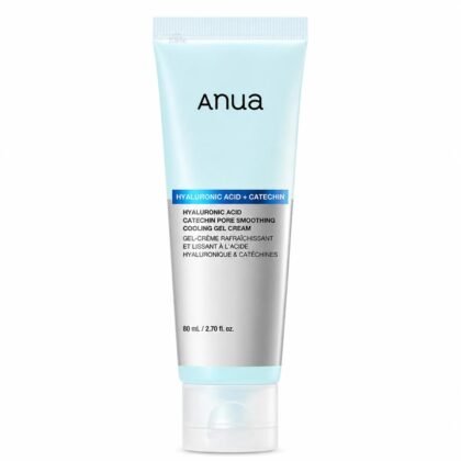 Anua Hyaluronic Acid + Catechin Pore Smoothing Cooling Gel Cream (80ml)