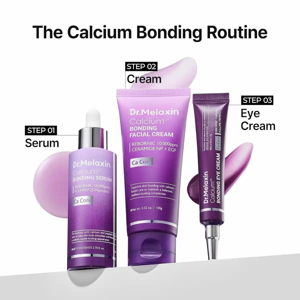 Dr. Melaxin Calcium Bonding 3-Step Firming & Repair Combo - Image 2