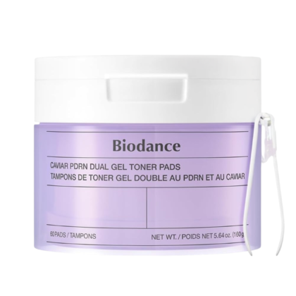 Biodance Caviar PDRN Dual Gel Toner Pads (60 pads / 160g)