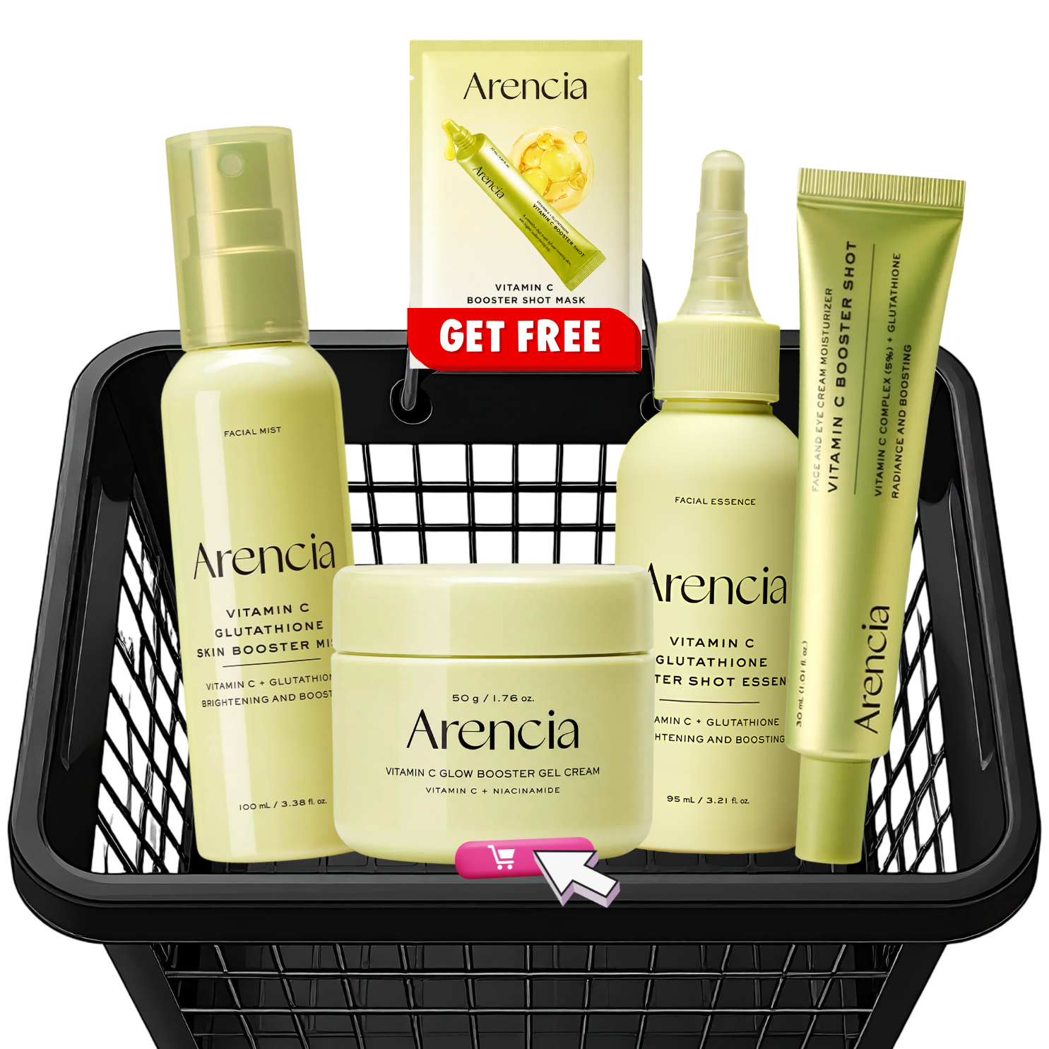 Arencia Vitamin C Glow Booster Combo