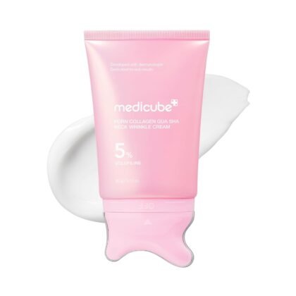 Medicube PDRN Collagen Gua Sha Neck Wrinkle Cream - 90g