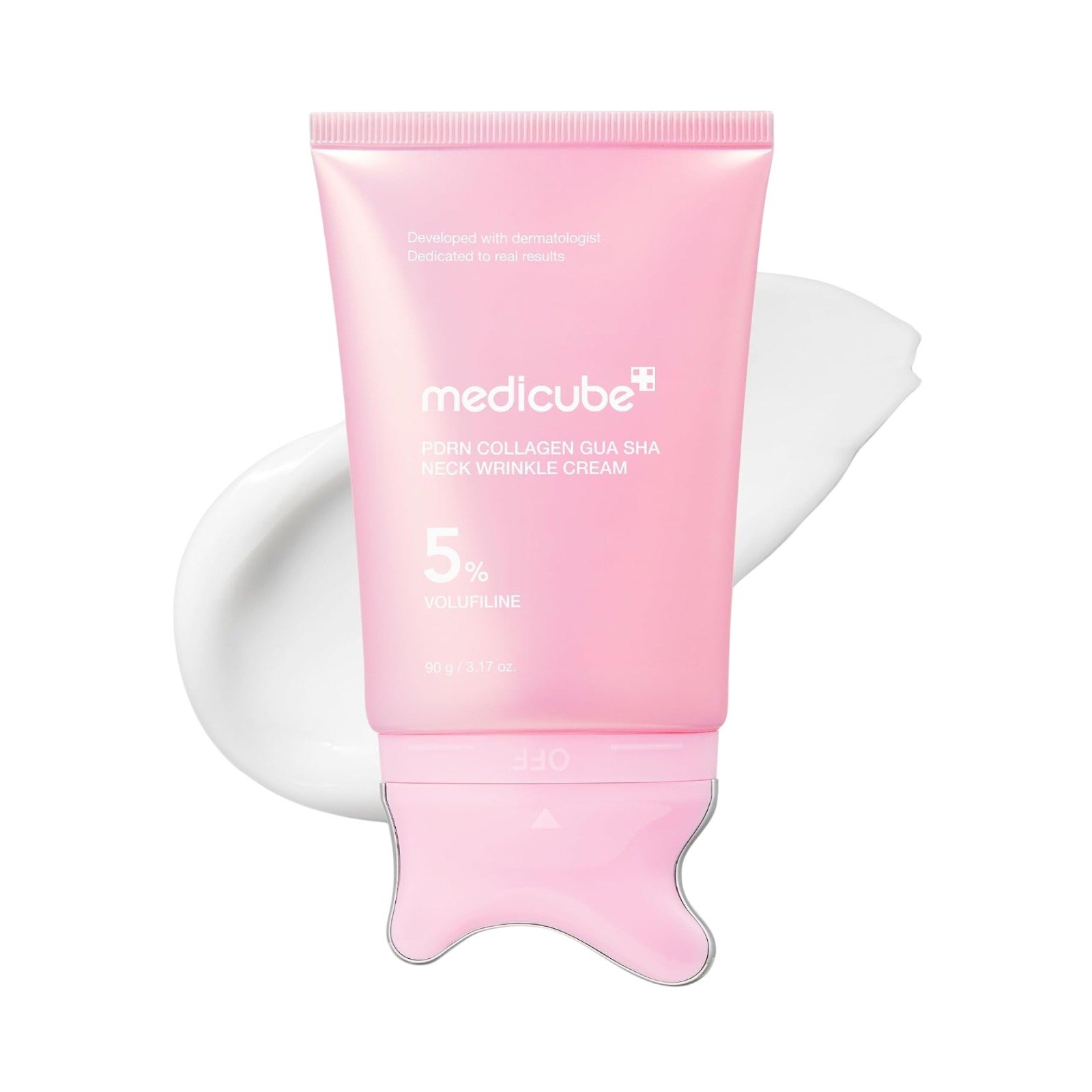 Medicube PDRN Collagen Gua Sha Neck Wrinkle Cream - 90g