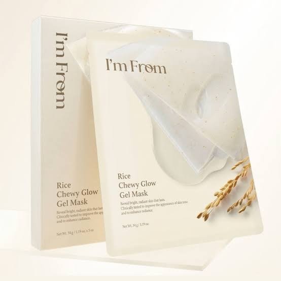 I'm From Rice Chewy Glow Gel Mask (34g) - Image 4
