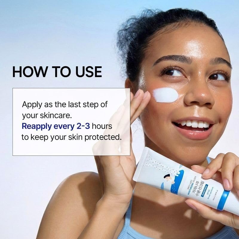 Round Lab Birch Juice Moisturizing Sunscreen (50ml) - Image 5