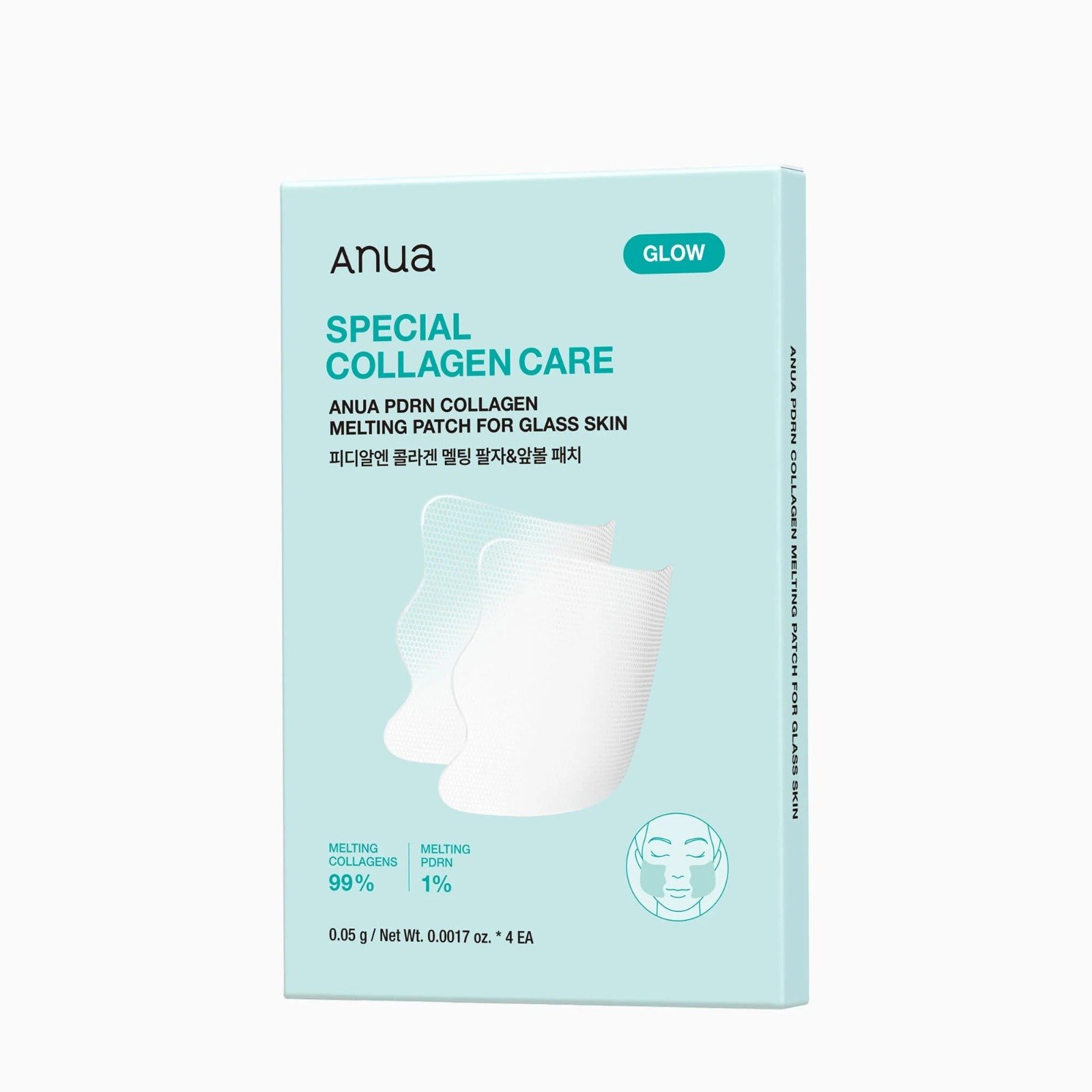Anua PDRN Collagen Melting Patch For Glass Skin (4EA) - Image 7