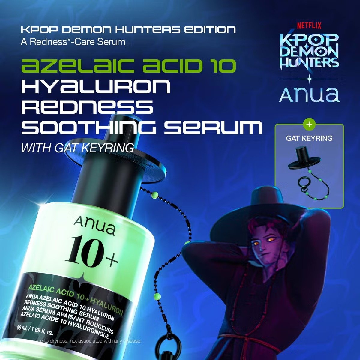 Anua KDH Azelaic Acid 10 Hyaluron Redness Soothing Serum (50ml) - Image 3