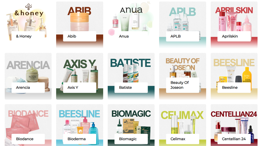 authentic Korean skincare Qatar products from popular Korean beauty brands