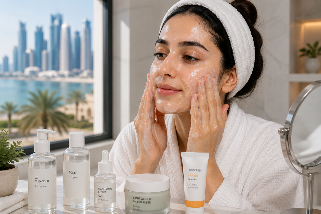 best cleanser for oily skin Qatar for daily skincare routine