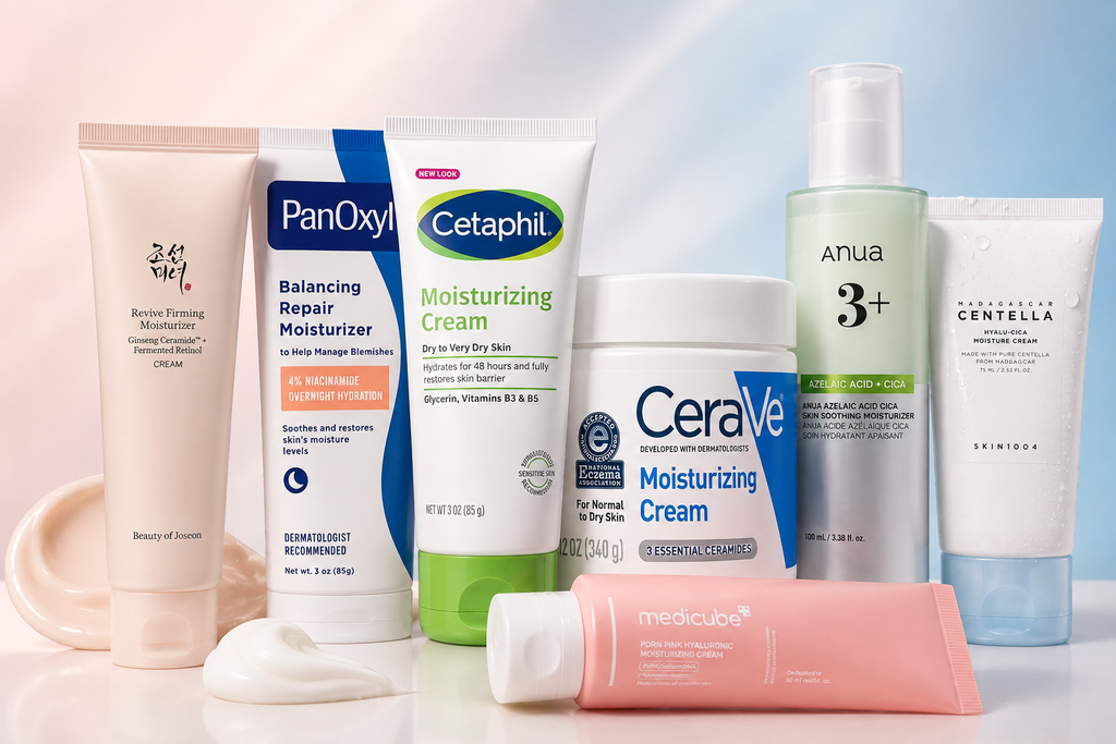 All types of Moisturizer for sensitive skin